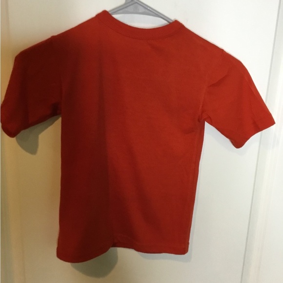 BOYS RED T SHIRT 404 - Picture 4 of 7